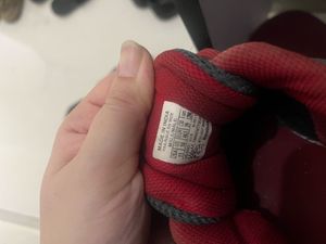 Red And Grey Reebok Mens Sports Shoes
