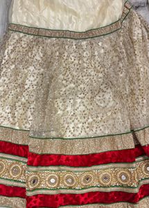 Red Lehenga choli with dupatta- fully stitched