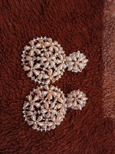 Pearl Floral Earrings