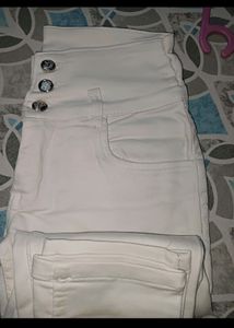 Combo Of Capree &amp; Jeans For Girls