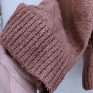 Mauve Woolen Pullover