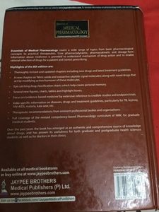 KD TRIPATHI PHARMACOLOGY BOOK