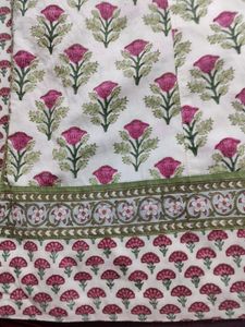 Floral Print Kurtz In Cotton