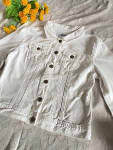 White Denim Jacket🤍