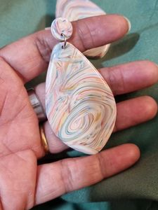 Big Abstract Shaped Earings