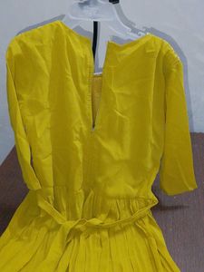 Yellow Embroidered Kurta Set