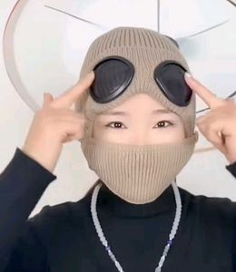 Goggles Beanie Winter Mask Hat