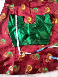Elegant Art Silk Lehenga Choli Set Without Dupatta