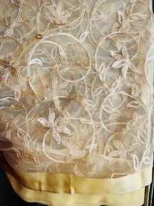 Golden Net Ethnic Dupatta