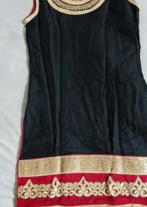 Elegant Black Kurta