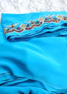 Party Wear Saree With Blause