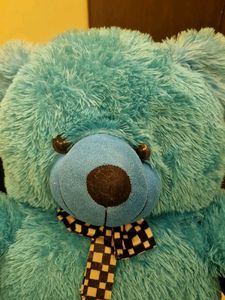 Giant Blue Teddy Bear