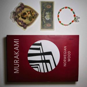 Combo of Norwegian Wood - Murakami, Bracelet & sti