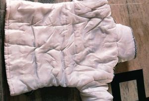 Stylish White Jacket for girls like new no damages