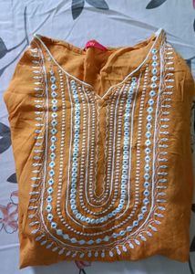 Boho Embroidered Tunic Top