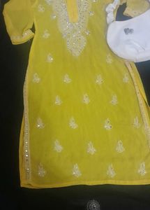 Lucknawi Chiknkari Kurti 🩷🎀💖❤️🫶🏻