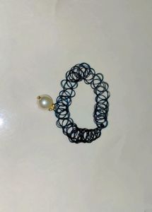 Puff And Choker Necklace