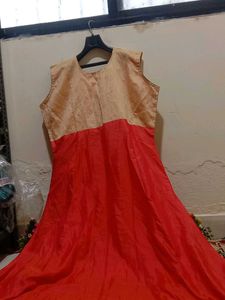 Red &amp; Gold Indian Dress