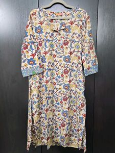 Floral Print Kurta