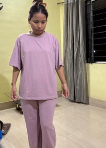 Black T-Shirt &amp; Pants Set