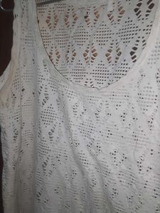 White Sheer Top