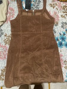 Corduroy Bodycon One Piece Dress
