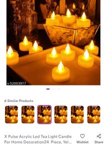 24-pieces LED Tealight Set For Diwali🎇 🪔🎇