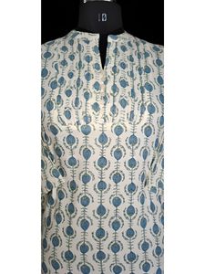 Brand New Short Kurti- Cream Colour