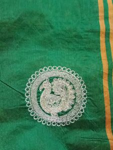 Elegant Yellow handloom Saree