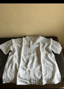 Men’s Sky Blue Linen Shirt