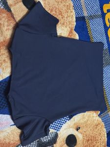 Dark Blue Basic T-Shirt