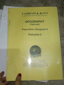 Vajiram &amp; Ravi Geography Vol. 1