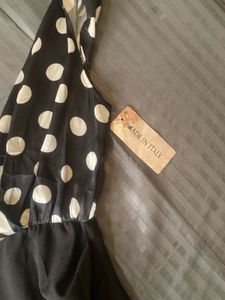 Chic Polka Dot Mini Dress