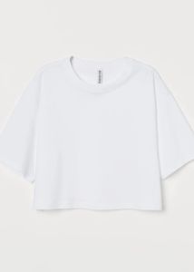 H&amp;M White Oversized Tee - Size S