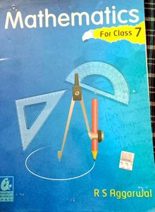 RS Aggarwal Mathematics Book - Class 7