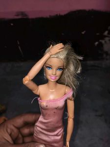 Barbie Doll in Pink Dress