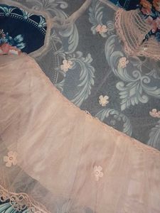 Peach Floral Dress
