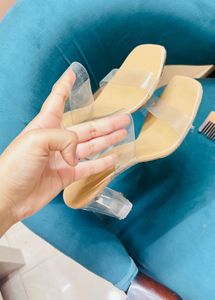 Transparent heels