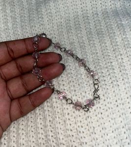 PurplishBeaded Bracelet/ HANDMADE BY ME