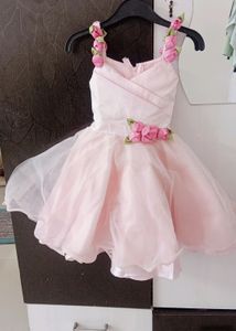 Baby Pink Frock 3-4 Years
