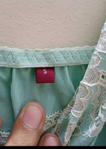 🎀 Satin Lace Short Nighty 🎀