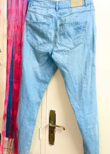 Light Wash Denim Jeans🩵