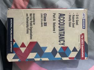 Accountancy Class 12 CBSE PART A Nd B. Books