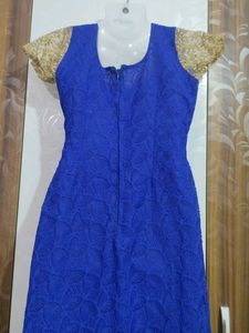 Blue &amp; Gold Dress