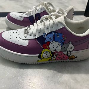 Nike BTS Custom Shoes For Women
