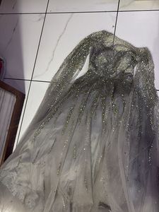 Sparkling Sheer Gown
