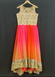 Festive Ombre Ethnic Gown