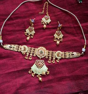 Rajwadi Necklace Set