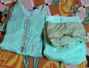 Sea Green Salwar Kameez Bottom