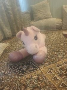 Pink Unicorn Plush Toy